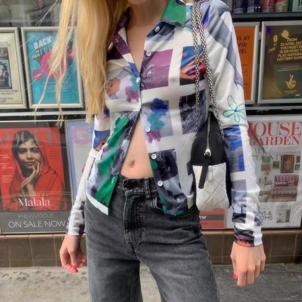 With Jéan Bobbie Shirt in Floral Mimicry - Picture 5 of 6